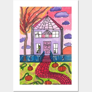 Haunted House Posters and Art